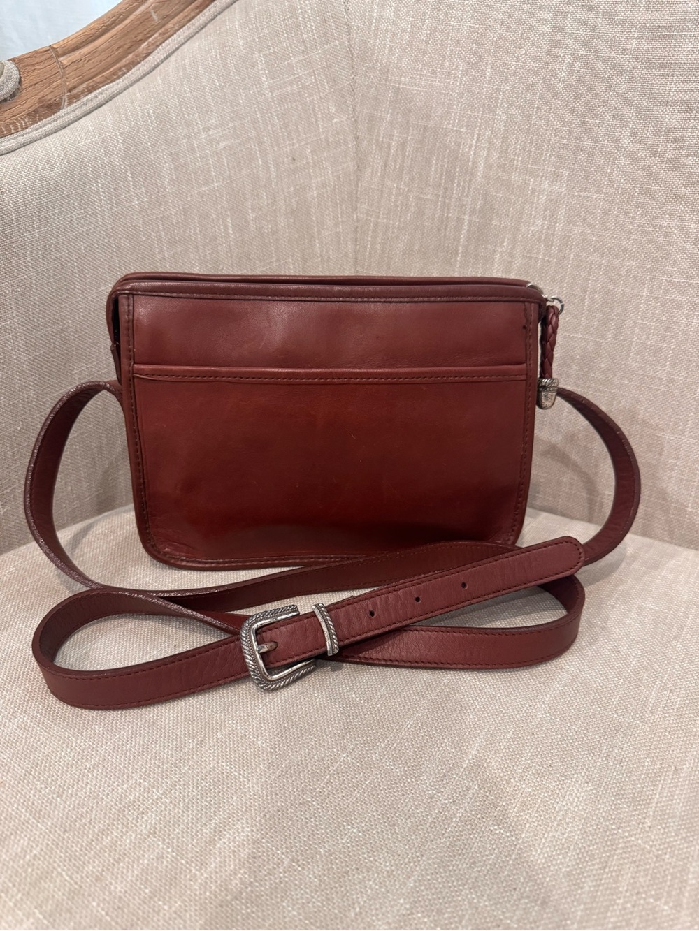 Vintage Fossil Leather Crossbody